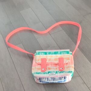 Tommy Hilfiger Vibrant Striped Crossbody Bag
